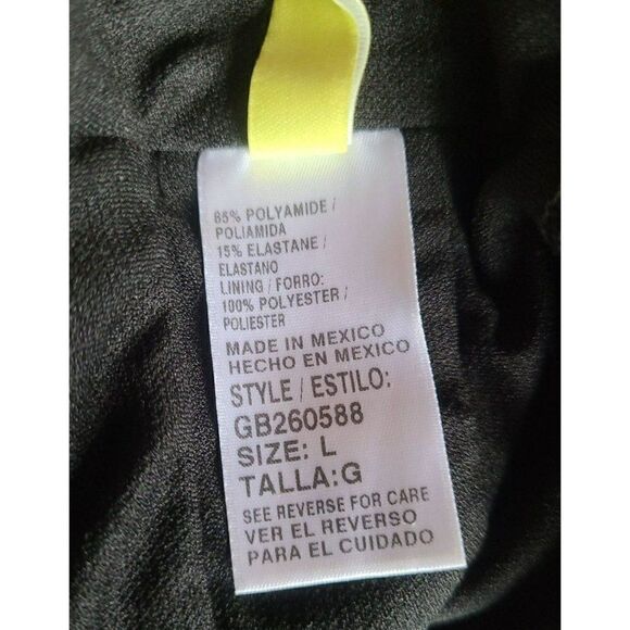 Gianni Bini Plunge Floral Print One-Piece Swimsuit Women's Size Large - Picture 5 of 6